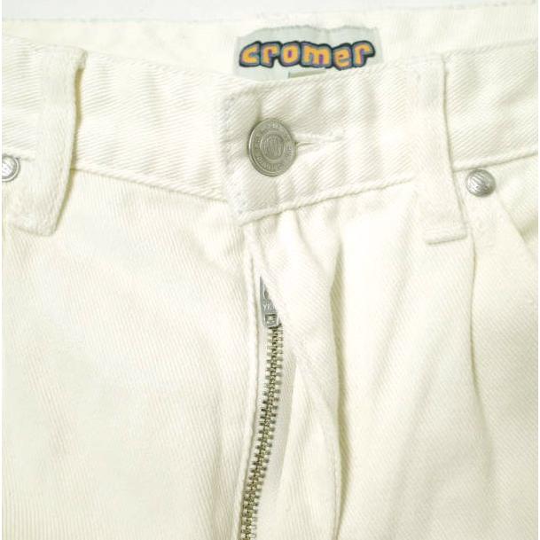 HUF ハフ CROMER SIGNATURE PANT クローマーシグニチャーパンツ PT00242 28 WHITE デニム ジーンズ ジップフライ ボトムス g20852 |  | 04