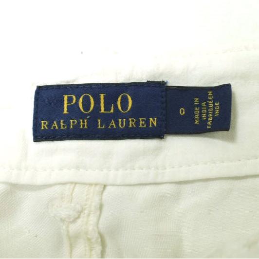 POLO RALPH LAUREN ポロ・ラルフローレン ツイルカーゴパンツ 211741403006 0 ホワイト リヨセル ダブルニー ボトムス g20857 |  | 03