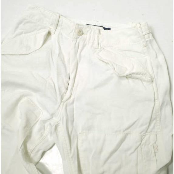 POLO RALPH LAUREN ポロ・ラルフローレン ツイルカーゴパンツ 211741403006 0 ホワイト リヨセル ダブルニー ボトムス g20857 |  | 04