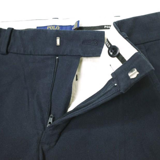 POLO RALPH LAUREN ポロ・ラルフローレン ストレッチコットンスラックス 211684258002 0 NAVY パンツ ノープリーツ ボトムス g20859 |  | 04