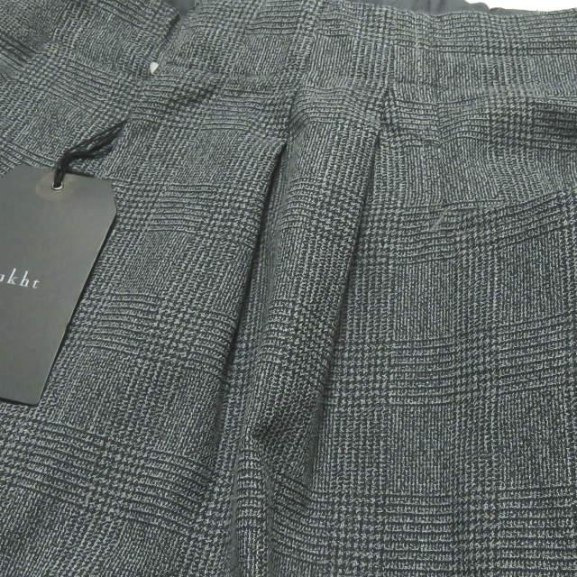 新品 bukht ブフト 19SS 2TUCK L POCKET TROUSERS GLEN CHECK FAB グレンチェック2タックパンツ BV-62806 2(M) グレー スラックス ☆g2085 |  | 05