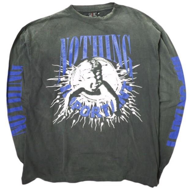 SAINT MICHAEL セントマイケル 24AW 日本製 KK_LS TEE / NOTHING