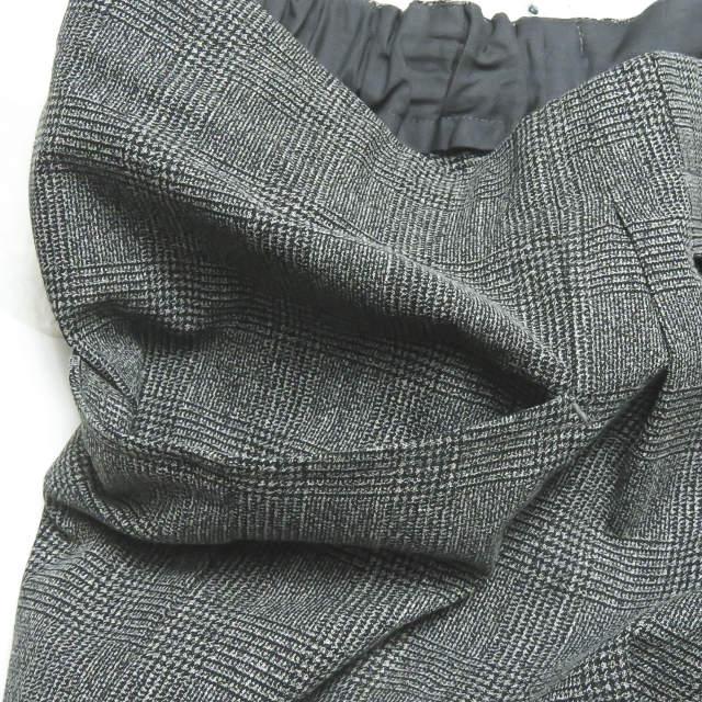 新品 bukht ブフト 19SS 2TUCK L POCKET TROUSERS GLEN CHECK 新品 bukht ブフト 19SS 2TUCK L POCKET TROUSERS GLEN CHECK