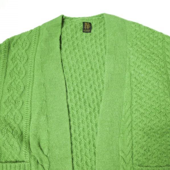 BATONER x BEAMS バトナー ビームス 19AW 別注 WOOL ALPAKA CABLE CARDIGAN ウールアルパカケーブルカーディガン BN-19FL-042 2 GREEN |  | 04