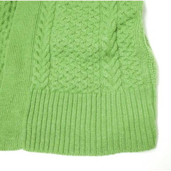 BATONER x BEAMS バトナー ビームス 19AW 別注 WOOL ALPAKA CABLE CARDIGAN ウールアルパカケーブルカーディガン BN-19FL-042 2 GREEN |  | 06