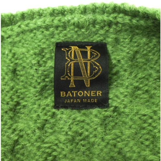 BATONER x BEAMS バトナー ビームス 19AW 別注 WOOL ALPAKA CABLE CARDIGAN ウールアルパカケーブルカーディガン BN-19FL-042 2 GREEN |  | 07