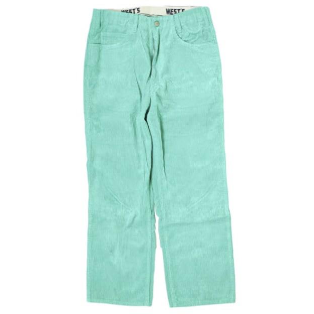 WESTOVERALLS ウエストオーバーオールズ 日本製 817F Corduroy Pants コーデュロイパンツ 19FWPT817 W28 エメラルドグリーン 太畝 g20900 | 