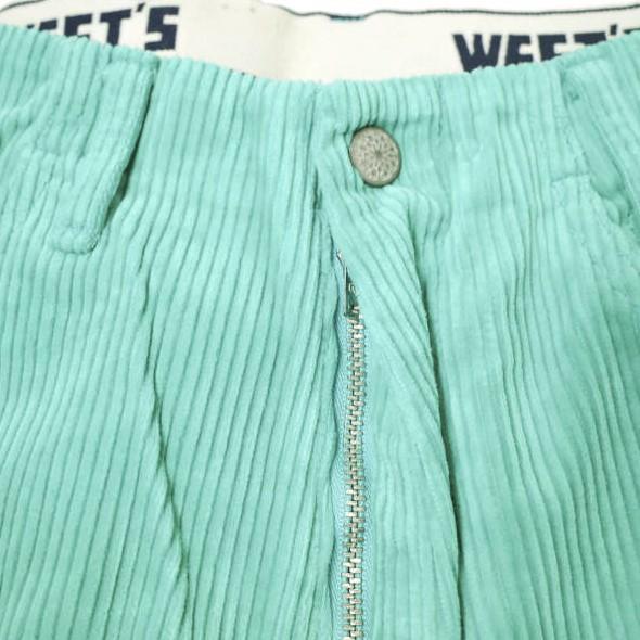 WESTOVERALLS ウエストオーバーオールズ 日本製 817F Corduroy Pants コーデュロイパンツ 19FWPT817 W28 エメラルドグリーン 太畝 g20900 |  | 03