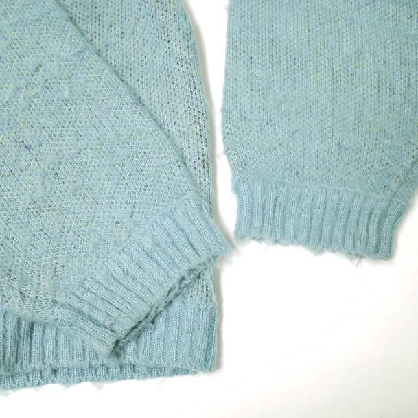 B:MING by BEAMS ビーミング バイ ビームス 23AW ambiance シャギーネームカーディガン ONE SIZE SAX ニット トップス g20905 |  | 06