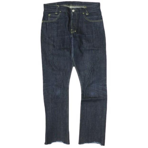 jonnlynx ジョンリンクス 日本製 カットオフ5ポケットデニムパンツ 28 Indigo ジーンズ ボタンフライ ボトムス g20922 | 