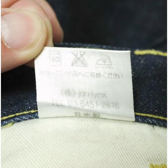jonnlynx ジョンリンクス 日本製 カットオフ5ポケットデニムパンツ 28 Indigo ジーンズ ボタンフライ ボトムス g20922 |  | 08