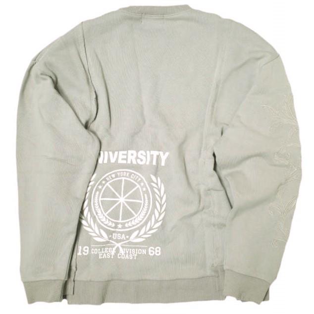 Danke Schon ダンケシェーン REMAKE SWEAT CREWNECK 裏毛 リメイククルーネックスウェット UNSSSDK10 M グレージュ トレーナー g20933 |  | 01