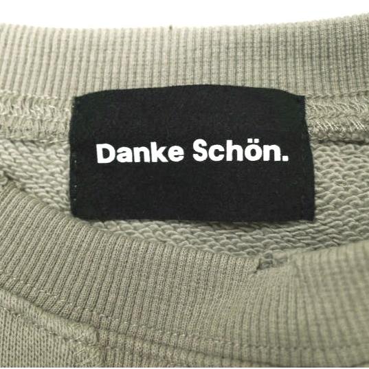 Danke Schon ダンケシェーン REMAKE SWEAT CREWNECK 裏毛 リメイククルーネックスウェット UNSSSDK10 M グレージュ トレーナー g20933 |  | 05
