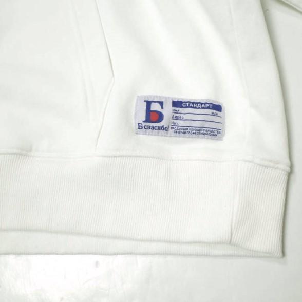 Danke Schon ダンケシェーン 24SS ロゴ刺繍 スウェットプルオーバーパーカー Free WHITE オーバーサイズ サンプル品 トップス g20942 |  | 05