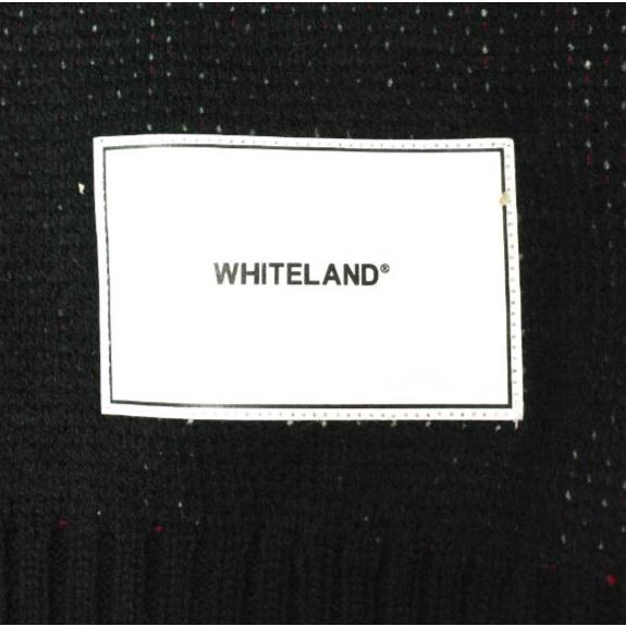 WHITELAND ホワイトランド 23AW WEB＆DEPOT限定 SCHOOL LOGO CARDIGAN スクールロゴニットカーディガン Free ブラック LHP サンプル品 |  | 06