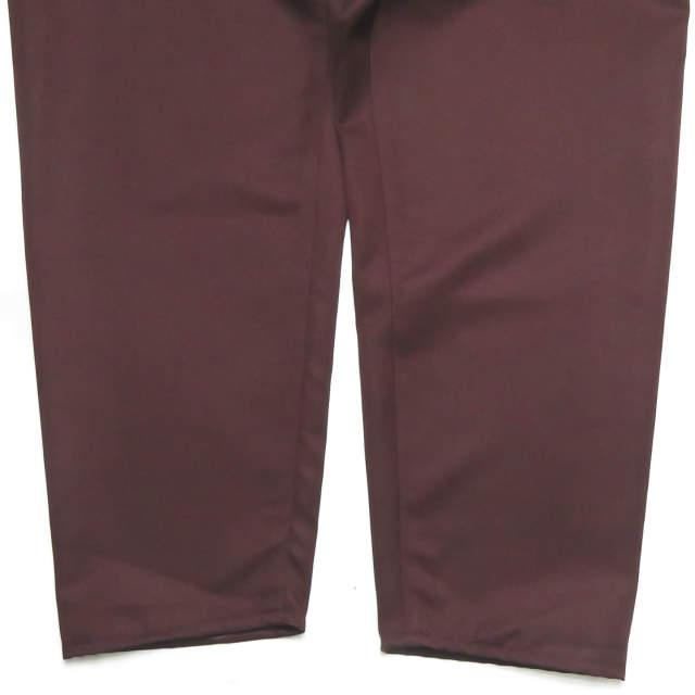 新品 bukht ブフト 19AW NO SEAM PANTS HIGH DENSITY POLYESTER TWILL ノーシーム ワイドテーパードパンツ BV-35801 2(M) Burgundy ☆g2096 |  | 07