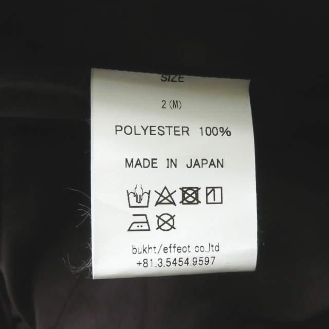 新品 bukht ブフト 19AW NO SEAM PANTS HIGH DENSITY POLYESTER TWILL ノーシーム ワイドテーパードパンツ BV-35801 2(M) Burgundy ☆g2096 |  | 08