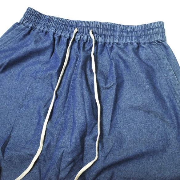 WHITELAND ホワイトランド WEB＆DEPOT限定 OWL/DENIM SHORTS デニムイージーショーツ インディゴブルー ショートパンツ LHP サンプル品 |  | 03