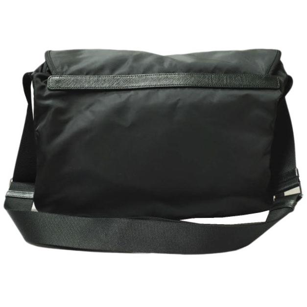 PRADA プラダ Vela Nylon Buckle Messenger Bag ヴェラナイロン ショルダーバッグ 1BD738 BLACK(F0002 NERO) トライアングルロゴ g20982 |  | 02