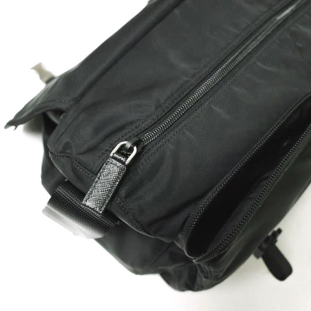 PRADA プラダ Vela Nylon Buckle Messenger Bag ヴェラナイロン ショルダーバッグ 1BD738 BLACK(F0002 NERO) トライアングルロゴ g20982 |  | 07
