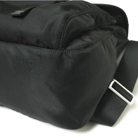 PRADA プラダ Vela Nylon Buckle Messenger Bag ヴェラナイロン ショルダーバッグ 1BD738 BLACK(F0002 NERO) トライアングルロゴ g20982 |  | 08