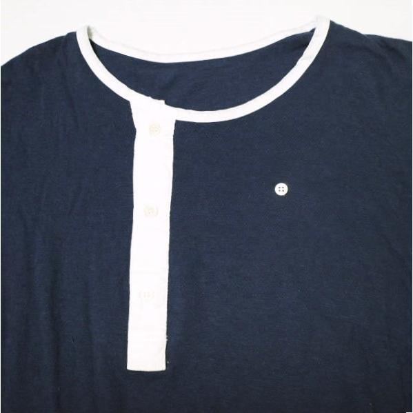 Pilgrim Surf+Supply ピルグリム サーフ+サプライ 23SS ヘンリーネックカットソー 37-14-0213-101 1 NAVY BEAMS 長袖 Tシャツ g20996 |  | 03