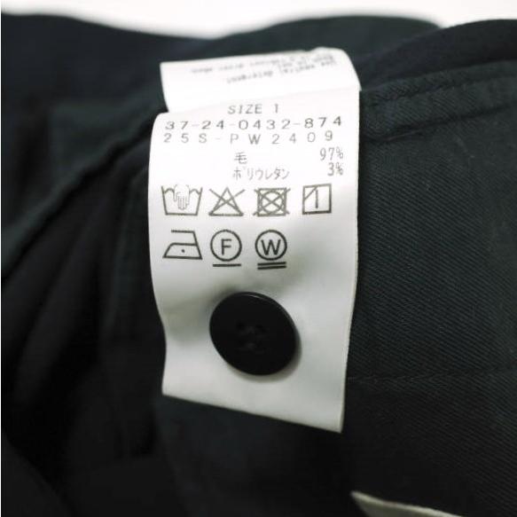 Pilgrim Surf+Supply ピルグリム 25SS Elena Slouchy Trouser ストレッチギャバ 2タックトラウザーズ 37-24-0432-874 1 BEAMS パンツ |  | 08