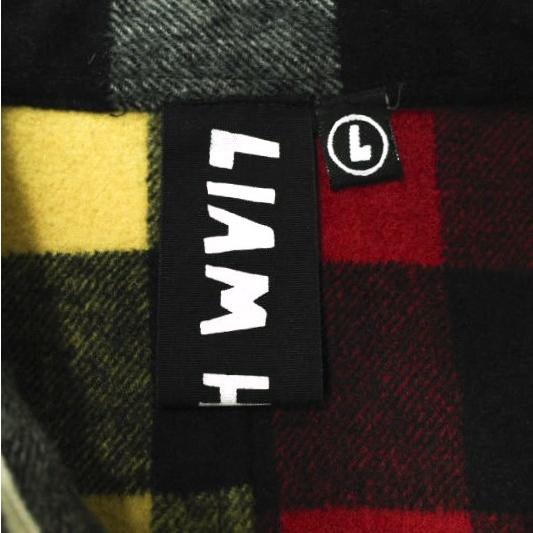 LIAM HODGES リアムホッジス 18AW PATCH WORK FLANNEL SHIRT パッチワークフランネルシャツ L Murti 長袖 オーバーサイズ チェック g21004 |  | 07