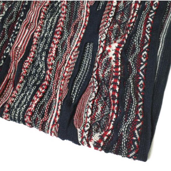 SHIPS JET BLUE シップスジェットブルー ジャガードウールスヌード 128-35-0003 NAVY/RED マフラー g21021 |  | 04