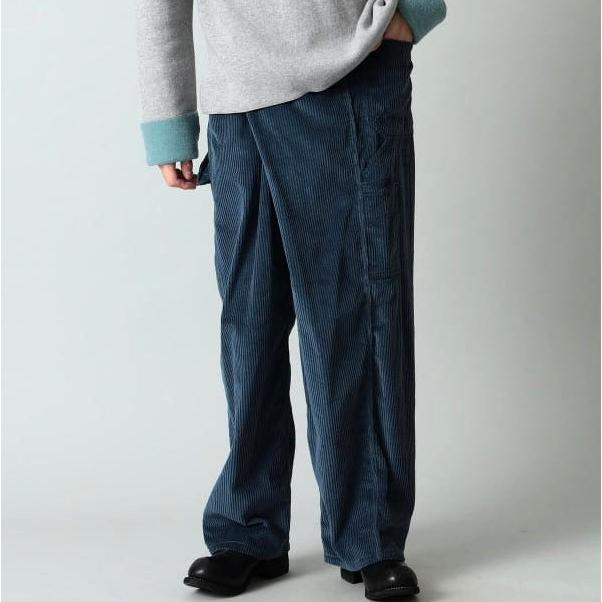 International Gallery BEAMS インターナショナルギャラリービームス コーデュロイラップペインターパンツ 23-24-0021-262 S LT.NAVY IG |  | 02