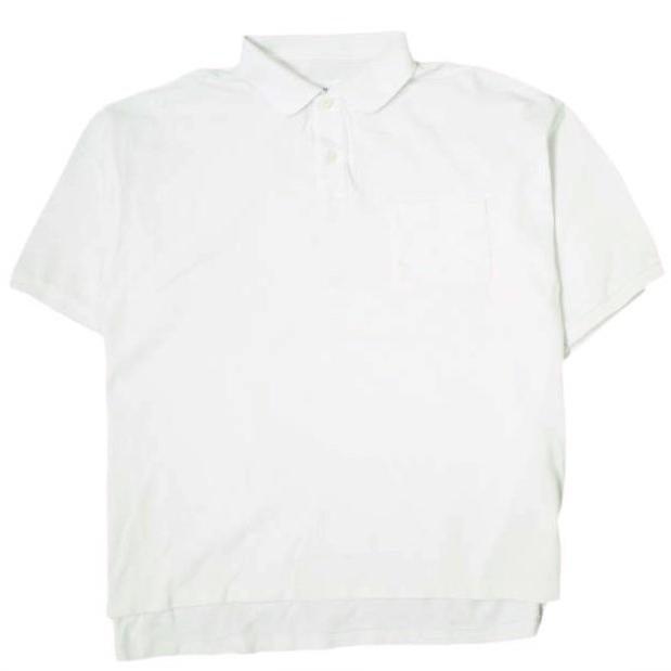 SSZ エスエスズィー 24SS BILL分 Collection POLO オーバーサイズ鹿の子ポロシャツ 11-02-0150-458 M WHITE BEAMS 半袖 トップス g21031 | 