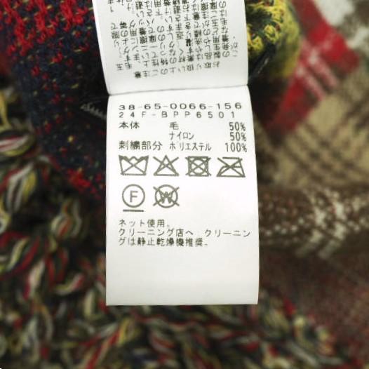 新品 PALACE x BEAMS PLUS パレス ビームスプラス 24AW 別注 BLANKET チェックパッチワーク 大判ブランケット 38-65-0066-156 RED/BEIGE |  | 06