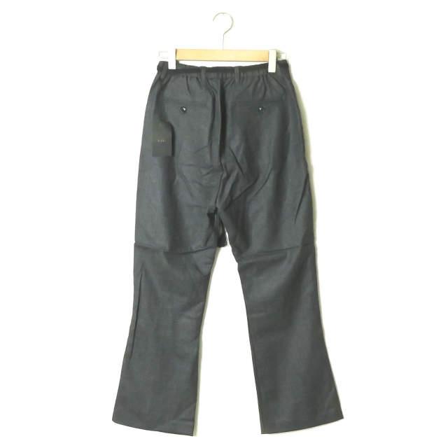 新品 bukht ブフト 18AW EASY TROUSERS グレンチェックイージートラウザーズ BV-95811 2(M) チャコールグレー パンツ スラックス ☆☆g2104 |  | 01