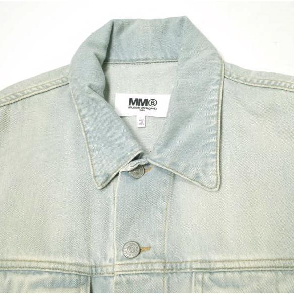 MM6 メゾンマルジェラ 19SS OPEN SLEEVE DENIM CAPE JACKET オープン