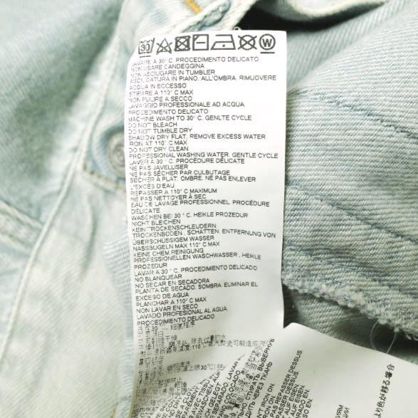 MM6 メゾンマルジェラ 19SS OPEN SLEEVE DENIM CAPE JACKET オープン