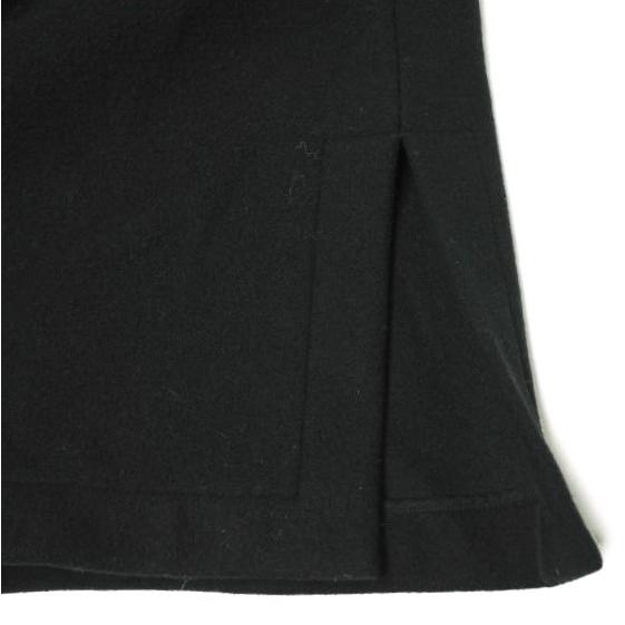 ATON エイトン 18AW AIR DOUBLE MELTON PATCH POCKET ROBE エアー