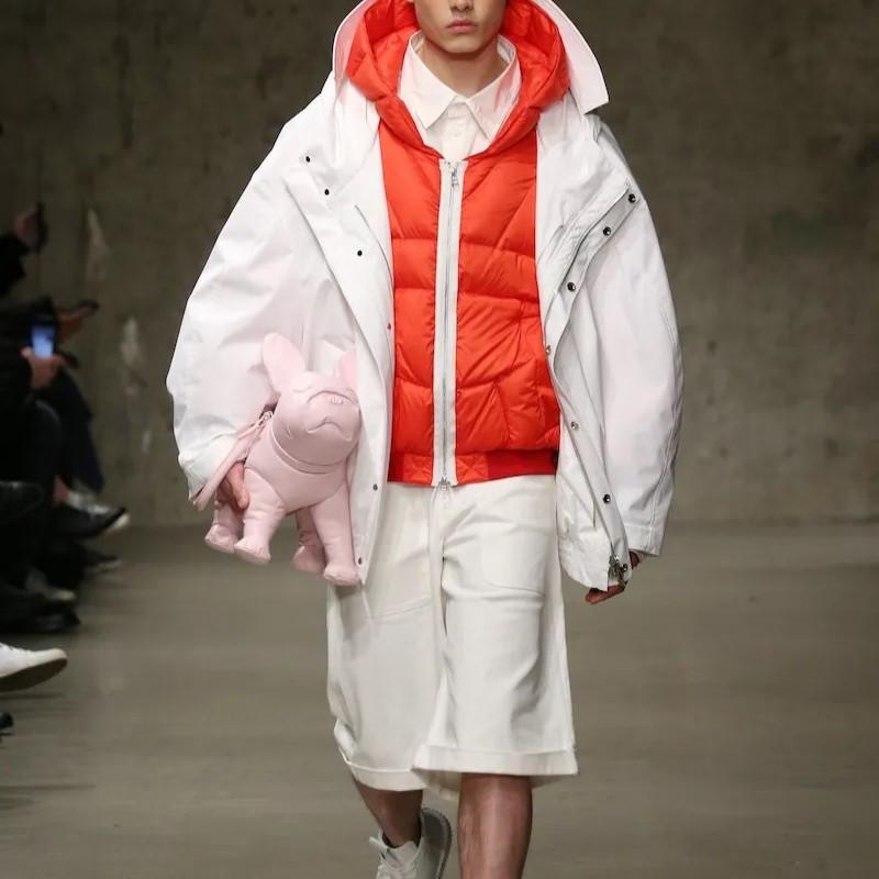 CHENPENG チェンペン 18AW オーバーサイズフーデッドジャケット 18011052000730 S ホワイト シェル マウンテンパーカー アウター g21077 |  | 02