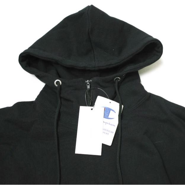 新品 N.HOOLYWOOD x Champion エヌハリウッド チャンピオン 25SS MOCK NECK HOODIE モックネックフーディー C8-B113 L BLACK パーカー |  | 04