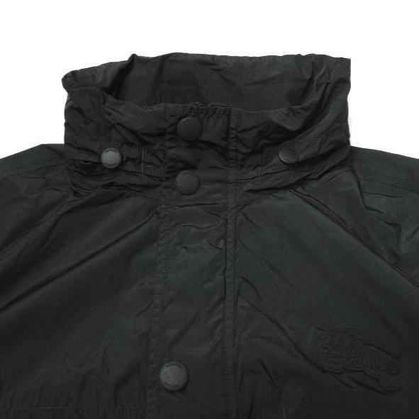 BURBERRY バーバリー WINDBREAKER HARROGATE WITH HIDDEN HOOD EKDロゴパッチ ナイロンジャケット 8067470 L BLACK アウター g21097 |  | 04