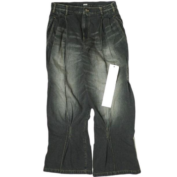 新品 KHOKI コッキ 25SS 日本製 Pleat-design denim pants