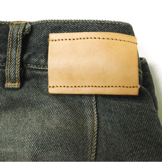 新品 KHOKI コッキ 25SS 日本製 Pleat-design denim pants プリーツ