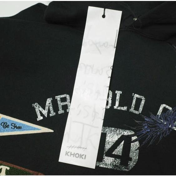 新品 KHOKI コッキ 25SS 日本製 MULTI EMBODIED-DESIGN HOODIE マルチ