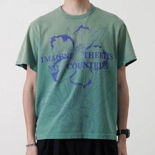 新品 KHOKI コッキ 25SS 日本製 Vintage-effect T-shirt ヴィンテージ