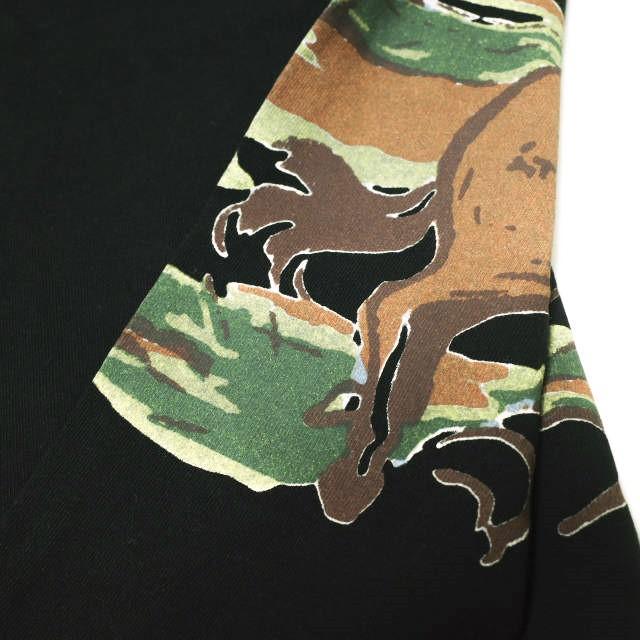 新品 KHOKI 25SS Cowboy-print T-shirt ホワイト KHOKI 【Embroidery