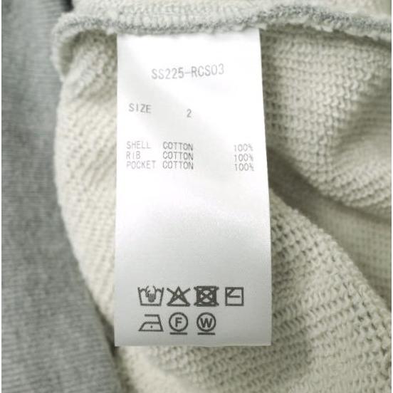 新品 RANDY ランディ 25SS 日本製 THROW ビッグスウェットシャツ SS25-RCS03 2 GREY トレーナー 定価46,200円 裏毛 カットオフ g21131 |  | 08