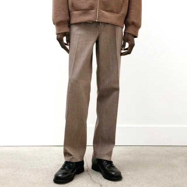 新品 Ernie Palo アーニーパロ 25SS 日本製 COLOR DENIM SLACKS カラー