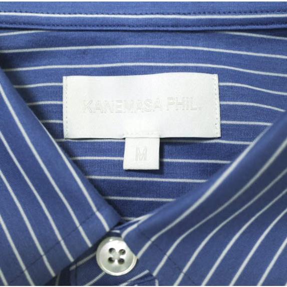 新品 KANEMASA PHIL. カネマサフィル 25SS 46G Atmosphere Stripe L/S