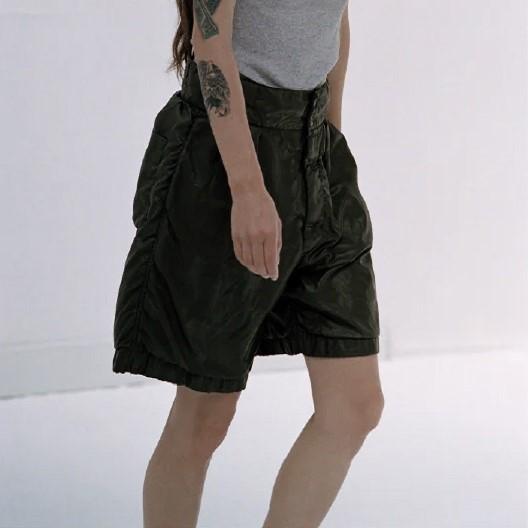 新品 ISSUETHINGS イシューシングス 25SS 日本製 type82(polyester) イタリア軍 パッカリンググルカショーツ 25a/82-p/c-01 3 Black パンツ |  | 02