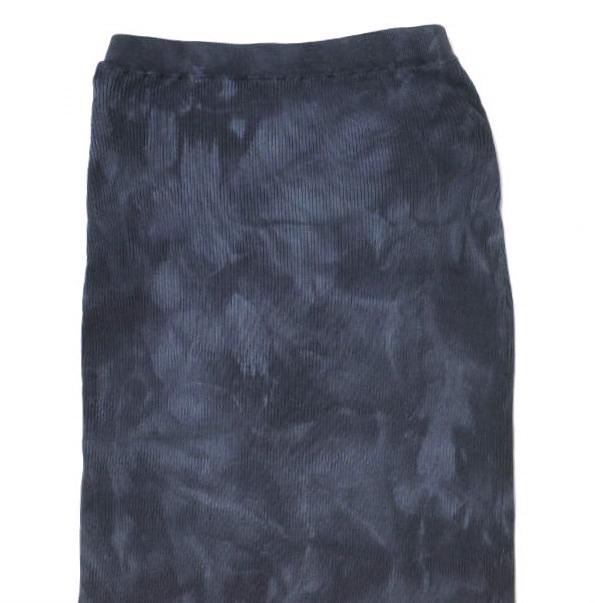 Steven Alan スティーブンアラン TIE DYE RIB LONG SKIRT タイダイ柄リブロングスカート 8224-199-0316 Free NAVY タイト ボトムス g21195 |  | 04