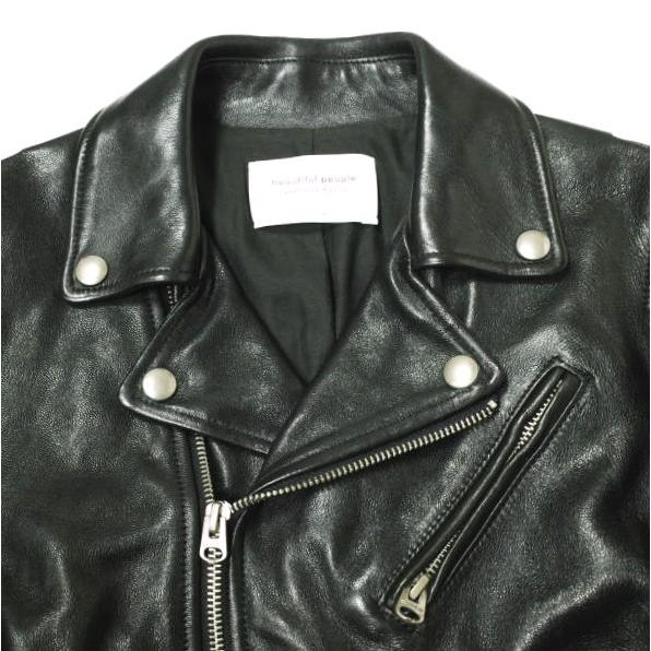 beautiful people ビューティフルピープル vintage leather riders jacket ヴィンテージレザーダブルライダースジャケット 1725402411 150 |  | 02